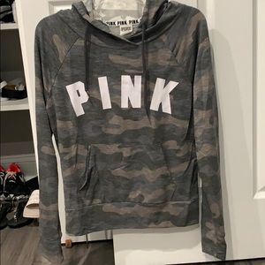 Victoria secret camo hoodie